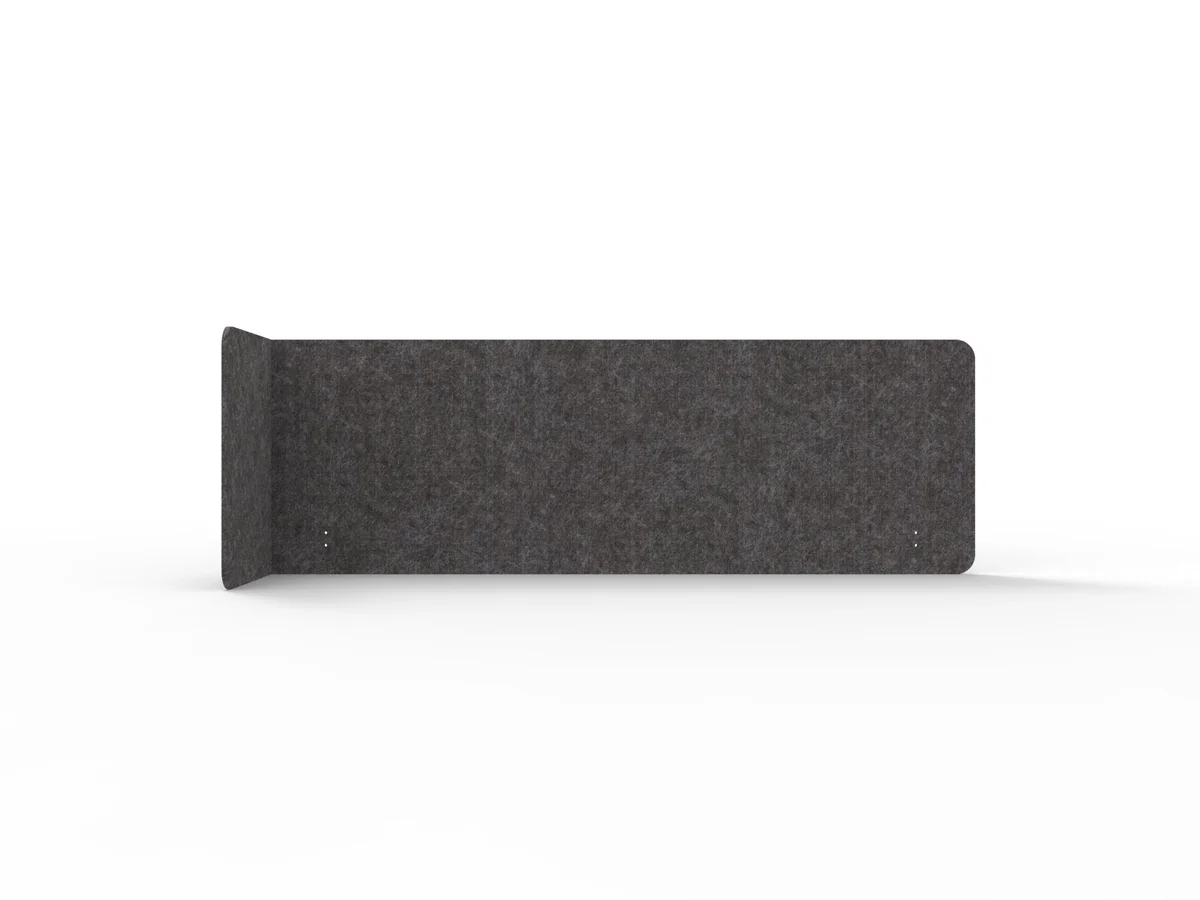 RL Acouline  Quarter Left End Wrap Screen for Workstation