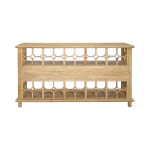CR  Sonoma Solid Timber 3 Drawer 2 Shelf Open Buffet thumbnail 5