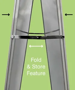 VC Alpha AD1 Double Sided Mobile Porcelain Whiteboard thumbnail 5