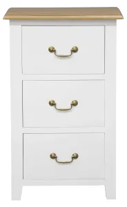 CT Tasmania Solid Timber 3 Drawer Lamp Table thumbnail 4