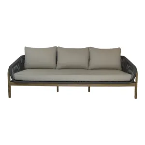 CR Cameo Timber Frame 3 Seater Outdoor Lounge with Cushion thumbnail 1