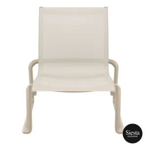 FL Pacific Hospitality Outdoor Stackable Lounge Chair thumbnail 6