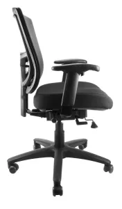 MR Sienna Mesh Back Boardroom Chair with Lumber Support thumbnail 4