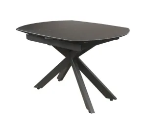 VI Kross Metal Leg Ceramic Top Extandable Dining Table thumbnail 6