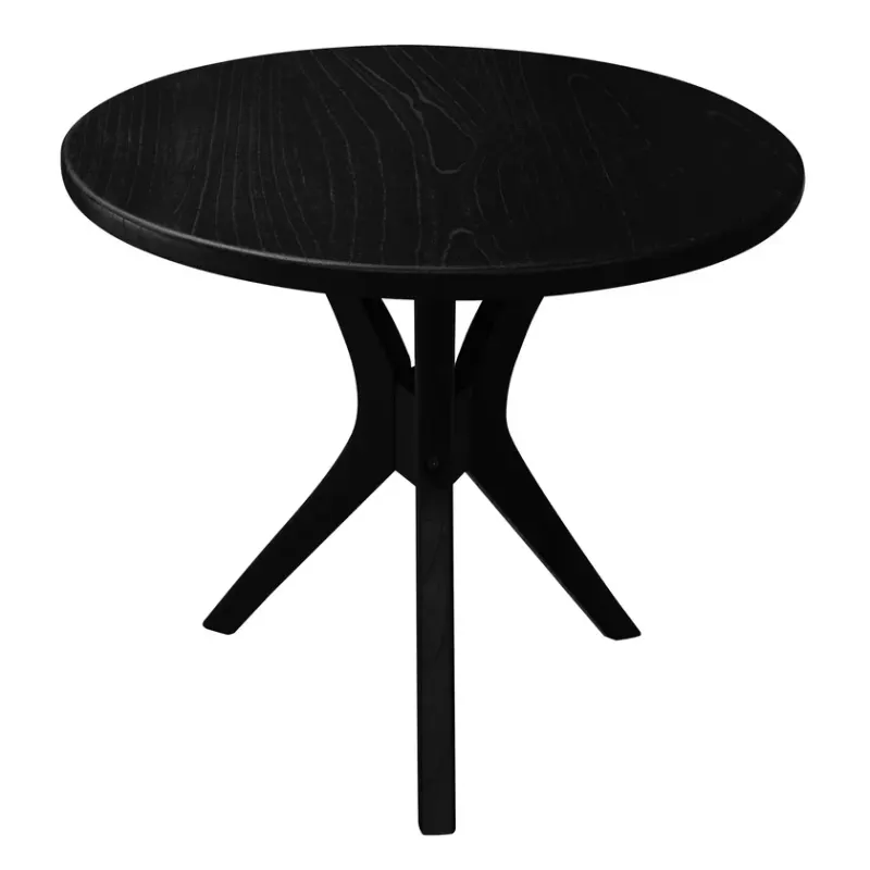 CT Gatsby Solid Timber 50cm Diameter Round Side Table