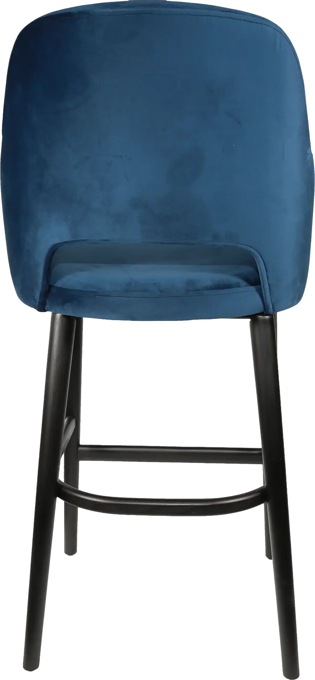 FL Sorbet Velvet Upholstered Timber Legs Hospitality Barstool