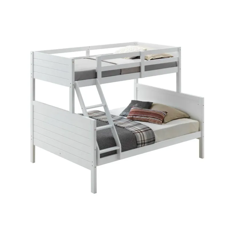 VI Welling Solid Timber Single over Double Bunk Bed
