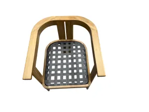 CR Moana Solid Timber Outdoor Dining Armchair with Cushion thumbnail 5