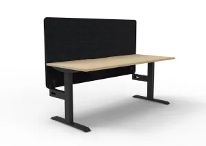 RL Boost Static Single Sided Workstation with Black Eco Panel Screen thumbnail 8