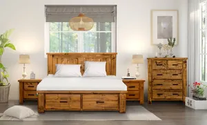 VI Outback Solid Timber 2 over 3 drawers Tallboy thumbnail 4