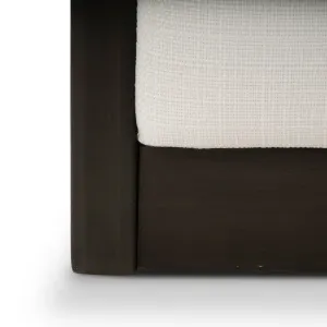 CR Kraton Solid Timber Fabric Upholstered Swivel Armchair thumbnail 10