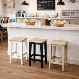 MF Hampton Solid Timber Kitchen Stool thumbnail 3