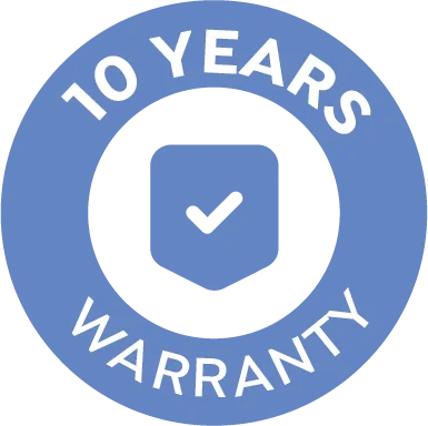 10 Year Warranty