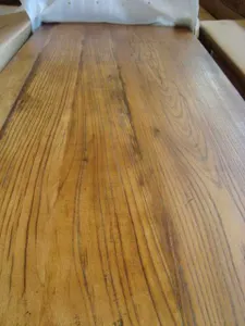 MF Honey Recycled Elm Timber Dining Table thumbnail 6