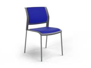 OL Game Fabric Upholstered Charcoal Shell Breakout Chair -4 Legs thumbnail 20
