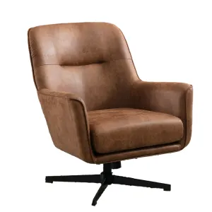 BT Wentworth Faux Leather Upholstered Swivel Chair thumbnail 1
