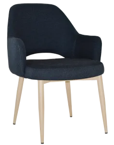 EZ Albury Birch Metal Leg Upholstered Hospitality XL Armchair thumbnail 19
