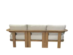 CR Moana 4 Piece Outdoor Lounge Set with Cushion thumbnail 5