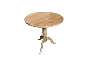 MF Oak Timber Round Dining Table thumbnail 6