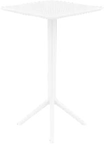 FL Sky Hospitality Outdoor Square Folding Bar Table thumbnail 3