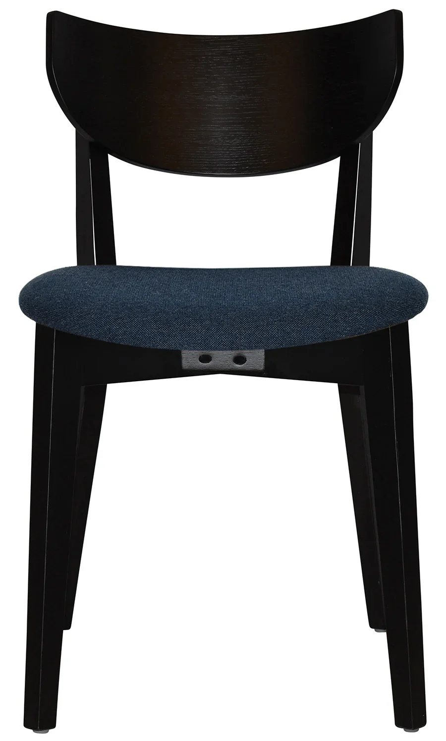 EZ Rialto Black Stained Solid Timber Framed Hospitality Dining Chair