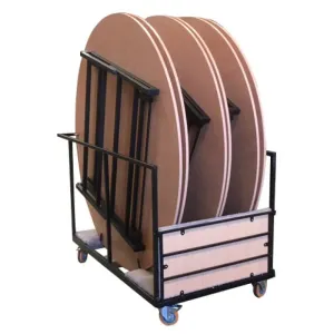 MA Hospitality Round Folding Table Trolley thumbnail 3