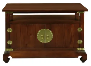 CT Dynasty Solid Timber 2 Door TV Unit thumbnail 2
