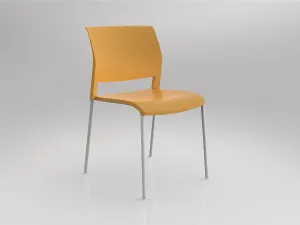 OL Game 4 Metal Legs Stackable Hospitality Chair thumbnail 9