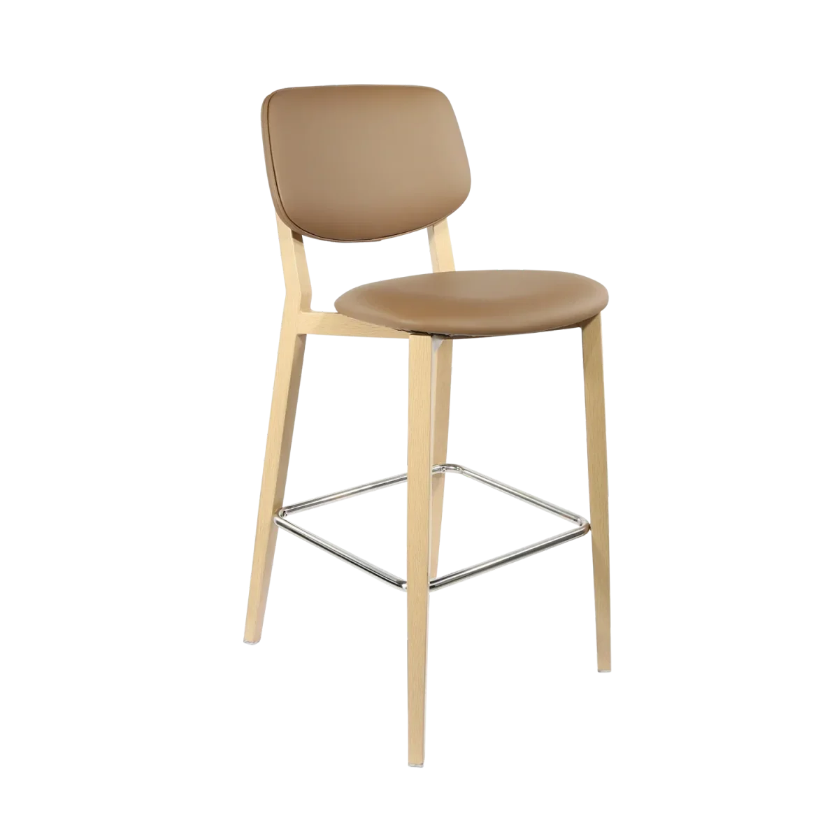 FL Atlanta Upholstered Aluminium Frame Hospitality Barstool - Large