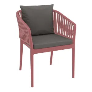 FL Siesta Portofino Hospitality Outdoor Stackable Armchair thumbnail 18