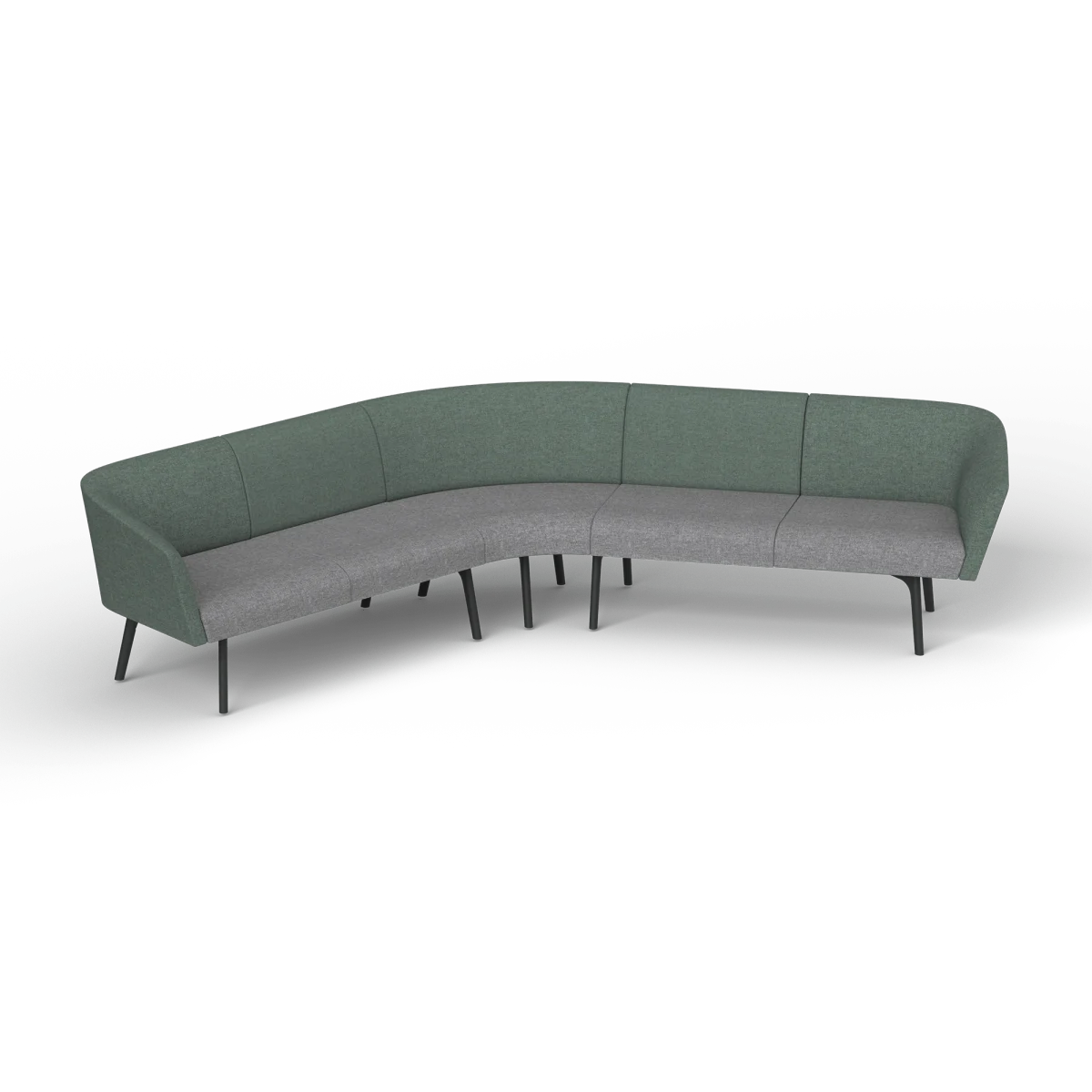 OL Willow Fabric Upholstered Reception Area Corner Sofa thumbnail 18