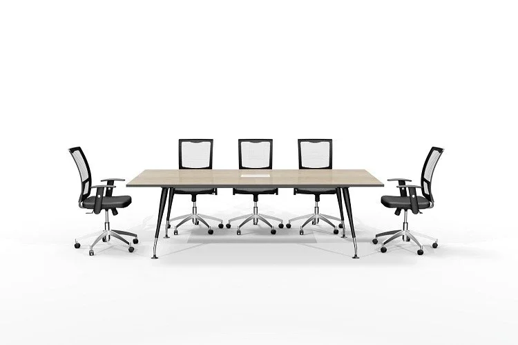 DD Leto Height Adjustable Boardroom Table thumbnail 4