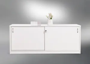 GP Credenza Buffet in Glossy White 1800mm Width thumbnail 1