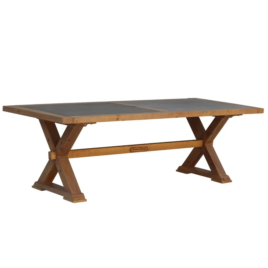 BT Billabong Timber Framed Concrete Top Dining Table