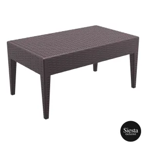 FL 4 Piece Resin Rattan Pool Side Setting with Aruba Arm Chair thumbnail 8