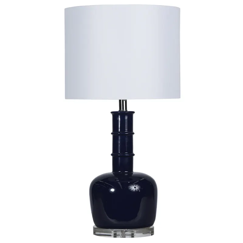 SH Ashly Ceramic Base Table Lamp Blue