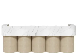 DD Ignis Curved Hob Reception Desk thumbnail 2