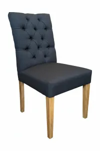 MF Santino Fabric Upholstered Timber Leg Dining Chair thumbnail 8