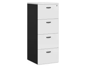 DD Accent 4 Drawer Filing Cabinet thumbnail 3