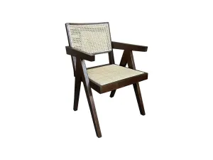 MF Pier Solid Timber Frame with Rattan Armchair thumbnail 2
