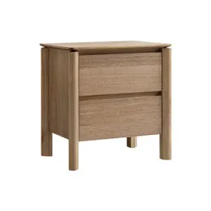 VI Luella Solid Timber 2 Drawer Bedside Table thumbnail 4