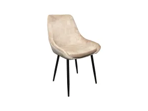 MF Madeleine PU Leather Upholstered Metal Leg Dining Chair thumbnail 5