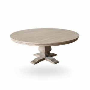 MF Mulhouse Recycled Elm Timber Pedastal Base Round Dining Table thumbnail 8
