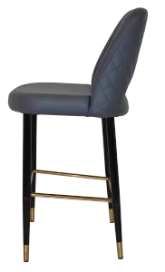 EZ STOOL ALBURY SIDE 750 METAL BLACK BRASS thumbnail 6