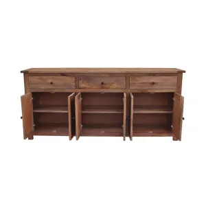 VI Kensington Parquetry MKII Buffet 3 Drawer – Oak thumbnail 2