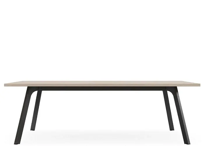 DD Toro Boardroom Table with Metal Base
