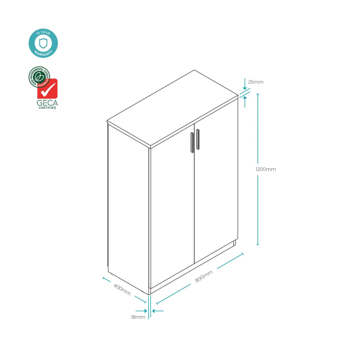 OL Axis Cupboard Storage Cabinet