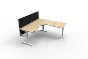 RL Boost Plus Motorized Height Adjustable Corner Workstation thumbnail 2