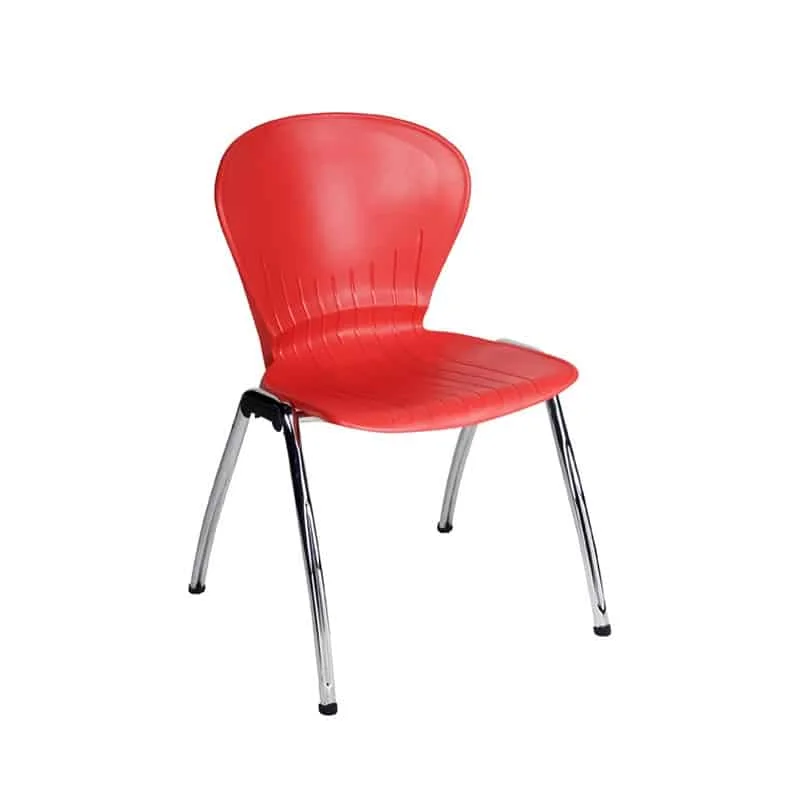 MA Anne Polypropylene Seat and Back Metal Frame Lecture Chair
