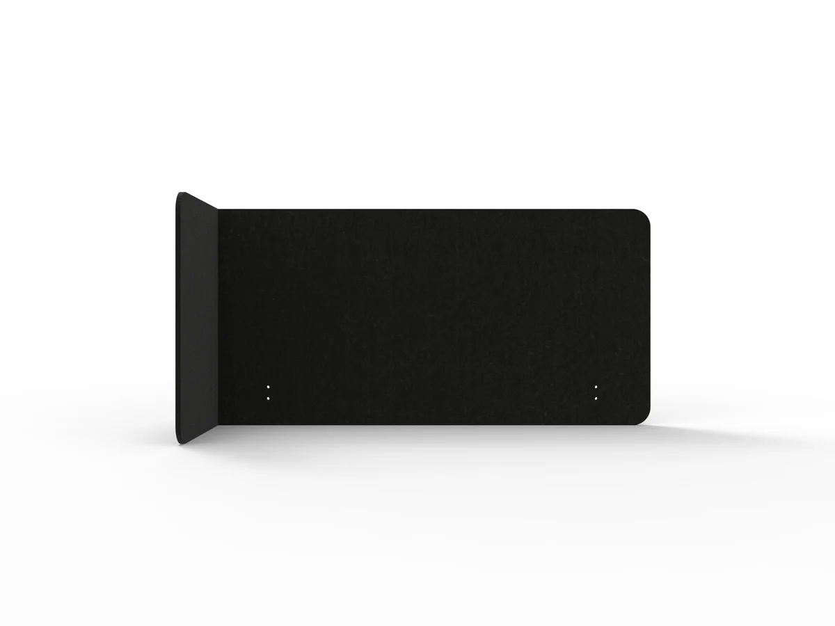 RL Acouline  Quarter Left End Wrap Screen for Workstation